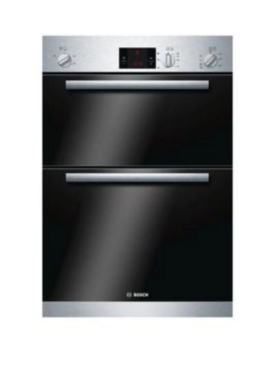 Bosch Serie 6 Hbm13B151B 60Cm Built-In Double Oven - Brushed Steel Bosch Serie 6 Hbm13B151B 60Cm Built-In Double Oven - Brushed Steel